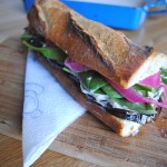 eggplant sandwich