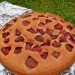 Strawberry Farmhouse Cake