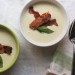 Dairy-Free Corn Soup with Crispy Bacon