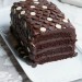 Polka Dot Holiday Chocolate Log Cake | Big Girls Small Kitchen