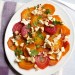 Sliced Beet Salad with Brazil Nuts & Blue Cheese